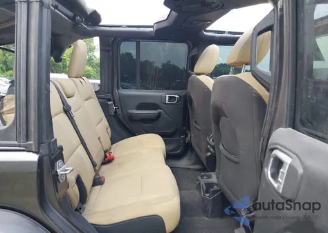 2020 Jeep Wrangler Unlimited Sport S 4X4 из США, поврежденный, VIN 1C4HJXDN7LW113735